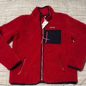 Vineyard Vines Red and Navy Jacket